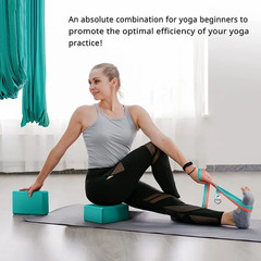 1Pcyoga Building Blocks Cubes Pilates Bricks Reinforcement Mats Sport Yoga Suppl