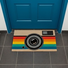 – Coconut “Better Late” Doormat with Non Slip PVC Base. Hand Painted…