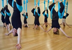 Aerial Yoga Swing Set, Ultra Strong Hammock Trapeze Extension, Antigravity Ceili