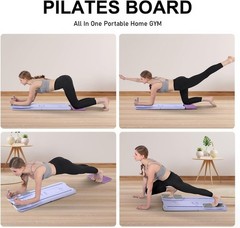 Pilates Reformer Board Set – 2026 Foldable 8-in-1 Pilates Machine for Full Body