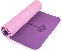 Yoga Mat Non Slip, Pilates Fitness Mats, Eco Friendly, Anti-Tear 1/4″ Thick Yoga