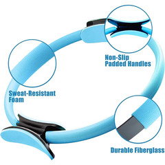 Yoga Fitness Pilates Ring Yoga Ring Open Back Ring Magic Ring Pelvic Floor Muscl