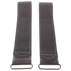 2 Pcs Nylon Elastic Foot Pedal Straps for Home Gym Equipment Rowing Machine Fit