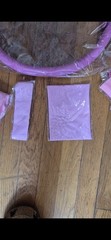 11-Piece Pink Pilates Ring Kit 12in Ring, Ball, Mini Loop Bands, Yoga Strap
