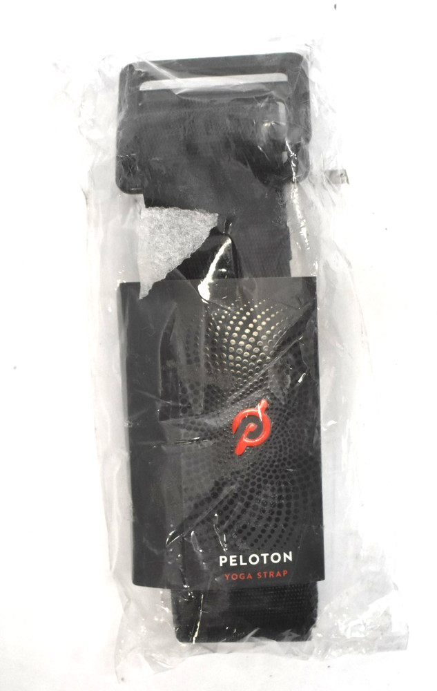 Peloton Yoga Strap 6′ Adjustable & Durable Nylon Black Stretching Yoga Original