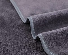 Microfiber Gym Towels Bigger Size Super Soft 3P-15×31 inches Grey+blue+purple
