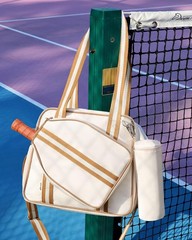 Pickleball Tote Bag for Women Men with Paddle Cover Pocket External Ball Bag …