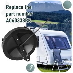 A040338BK Cap/Strap for Hose Carriers/Sewer Hose Storage Carrier Cap for Va