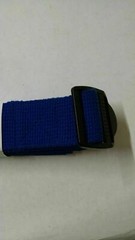 Yoga Strap Yoga Direct 10 Foot Blue Cinch-Buckle