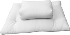 Zafu Zabuton Meditation Yoga Cotton Cushions, Sitting Kneeling Mats White