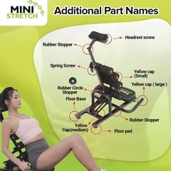 Mini Inversion Table by Mini Stretch, Relieve Back Pain, Re-Align The Spine, Str