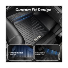 OEDRO Upgraded Floor Mats Fit for Honda Odyssey 2011-2017, All Weather TPE 3 …