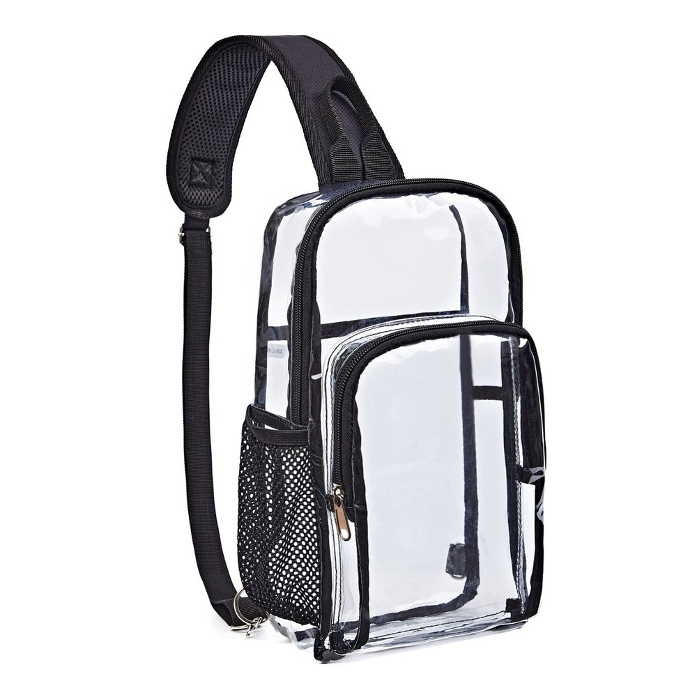 Edraco Clear Sling Bag for Concert & Stadium Approved, Shoulder Backpack for …