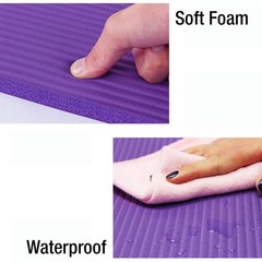 VANDUE AUM 72″ x 24″ x 0.4″ THICK ULTRA SOFT YOGA EXERCISE MAT – HD CELL FOAM