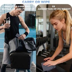 Vnoss Microfiber Gym Towels – Quick Dry Highly Absorbing Odor-Free For Women