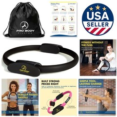 Portable 14 Inch Pilates Ring for Women’s Fitness: Tone, Firm & Travel Ready