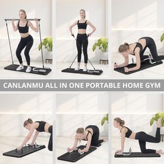 Pilates Sliding Board 5 in 1 Reformer Set