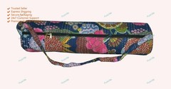 Indian Unisex Cross Body Kantha Yoga Bag Running Fancy Bohemian Exercise Cotton