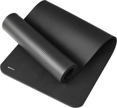 Amazon Basics 1/2 Inch Extra Thick Exercise Yoga Mat with Carrying Strap Visit t