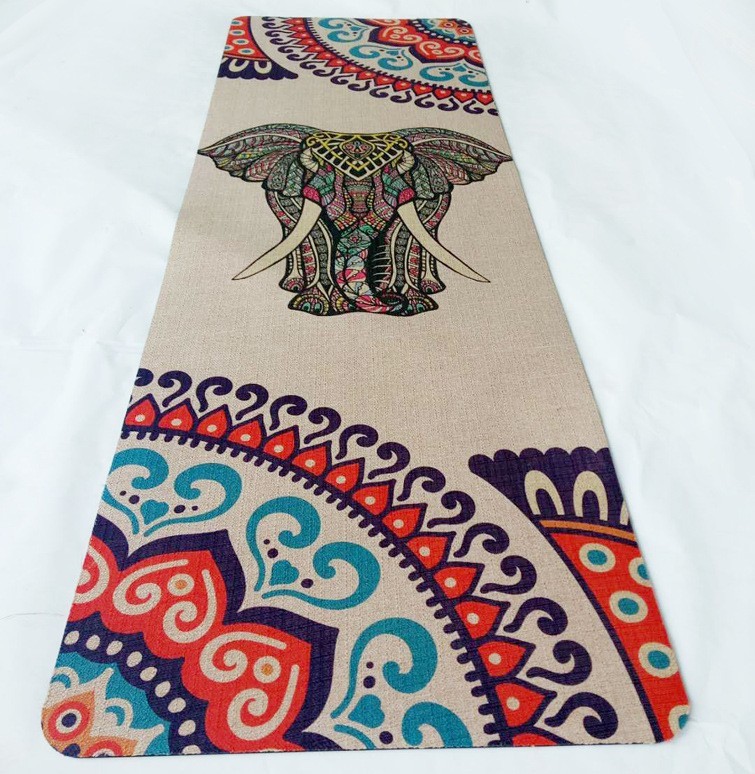 Wild Flower Suede Mat