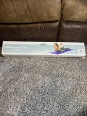 Athletic Works Non Slip Yoga Mat Exercise Training 68 x 24 Inches – Purple