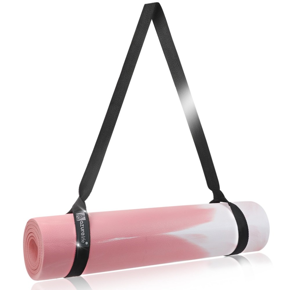 MAT NOT Included Yoga Mat Sling, Yoga Mat Straps for Carrying, EasyCinch Yoga…