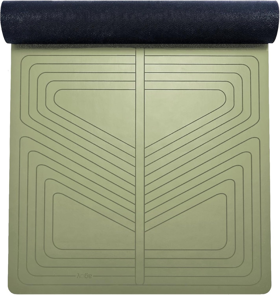 Agoy PRO+ WARRIOR – Premium Non-Slip Yoga Mat – Eco-Conscious Design – PU Mat wi