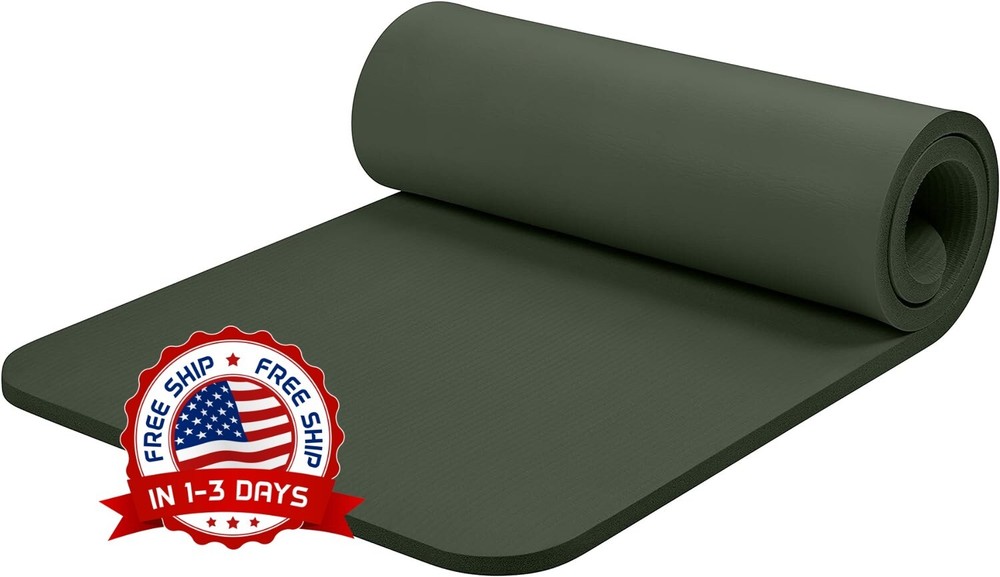 Estera De Yoga TPE Alfombra Antideslizante Colchoneta Tapeta Para Ejercicios NEW