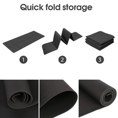 Yoga Mat Sports Fitness EVA Comfortable Foam 4Mm Thick Yoga Mat Sports Yoga and