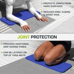 15mm Thick Yoga Knee Pad: Comfortable Elastic Elbow Support for All Workouts