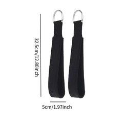2 Pieces Pilates Straps D Ring Equipment Accessories for Workout Home Men