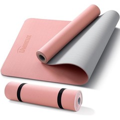 Premium POE Yoga Mat Non-Slip Dual-Sided Lightweight Portable Exercise Mat New