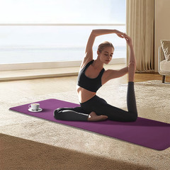 Exercise Yoga Mat Extra Thick Gym Fitness With Non Slip Pilates Mats Pad 72″X24″