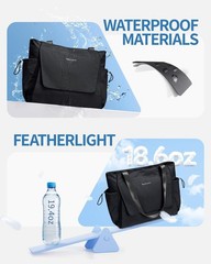 Yoga Mat Bag Tote Yoga Gym Bags For Women Men with Waterproof Wet Pocket & Ho…