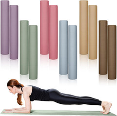 12 Pack Yoga Mat Bulk, 4Mm Thick Extra Long Sports Mat anti Slip Tear Resistant