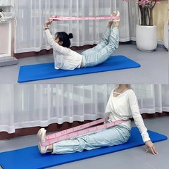 Multi-Loop Stretch Band – Yoga, Pilates, Ballet, and Physical Therapy Stretch…