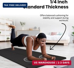 Gogokiwi Extra Wide Yoga Mat for Men Women (72″L x 36″W) Non Slip Fitness & Exer