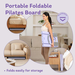 Pilates Reformer Pilates Machine Set Foldable Pilates Board for Home Pilates Equ