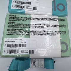 Alo Yoga Uplifting Yoga Block Set of 2 With 1 Matching Strap Aqua Green NWT NEW