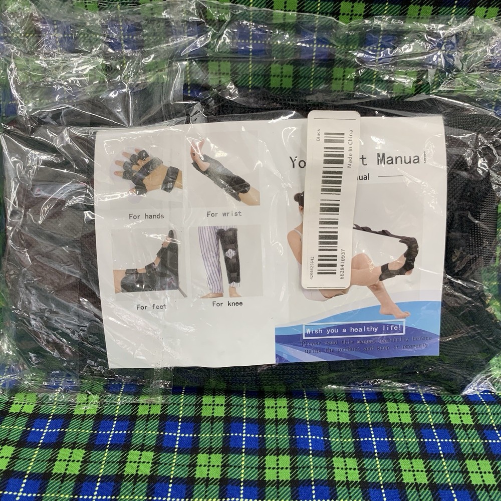 Stretching Strap Yoga Belt Manual Stretch Out Straps NEW SEALED