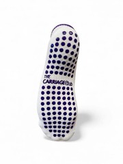 Reformer Royalty | Purple Stripe Grip Socks