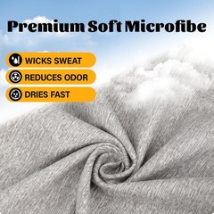 3 Pack Microfiber Gym Towel Fast Drying Men Women Workout Gear for Body Sweat…