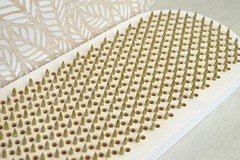 Sadhu Board “Leaves” Yellow Galvanized Nails 10 mm/0.4 inch