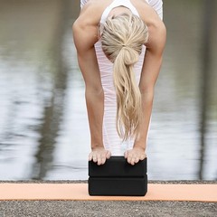 Yoga Blocks Set of 10 EVA Foam Durable Non-Slip Supportive Exercise Accessories