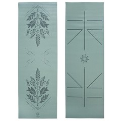 Ascend Yoga Mat – Premium 6mm Thick, 72″ x 24″, Solid or Reversible Print, No…