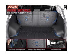 Floor Mats for Hyundai Tucson 2016-2021/Kia Sportage 2017-2022, All Weather P…