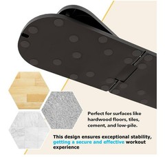 Pilates Reformer Board 7-in-1 Portable Foldable Home Workout Pilates Machine