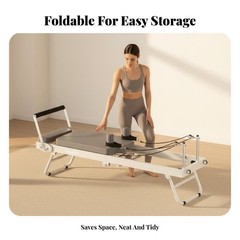 Pilates Reformer Foldable Pilates Bed Home Pilates Training Apparatus Home