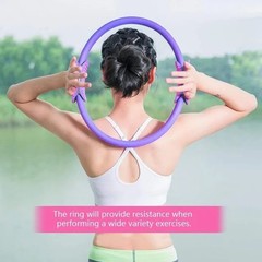 Dual-Grip Pilates Ring – Magic Circle for Yoga, Resistance & Full-Body Workouts