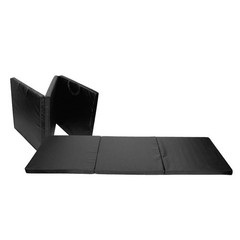 Tri-Fold Exercise Mat Yoga Pilates Gym Fitness Stretching Core Workouts New